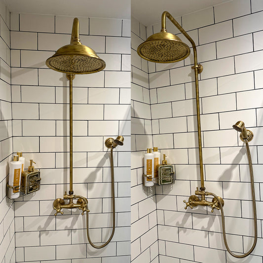 Bronze Finish Shower System