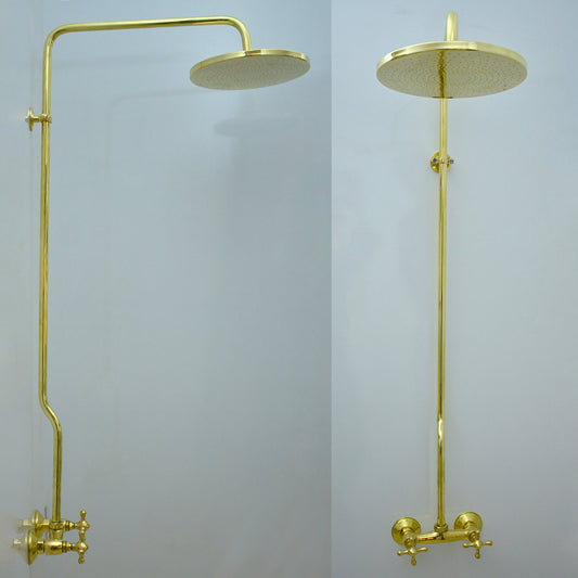 Brass Shower System - Solid Brass Shower Fixtures