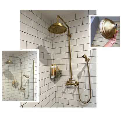 Bronze Finish Shower System