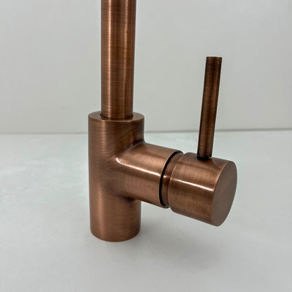 Copper Finish Sink Mixer Tap