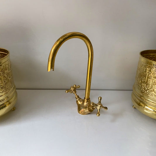 Brass Gooseneck Faucet