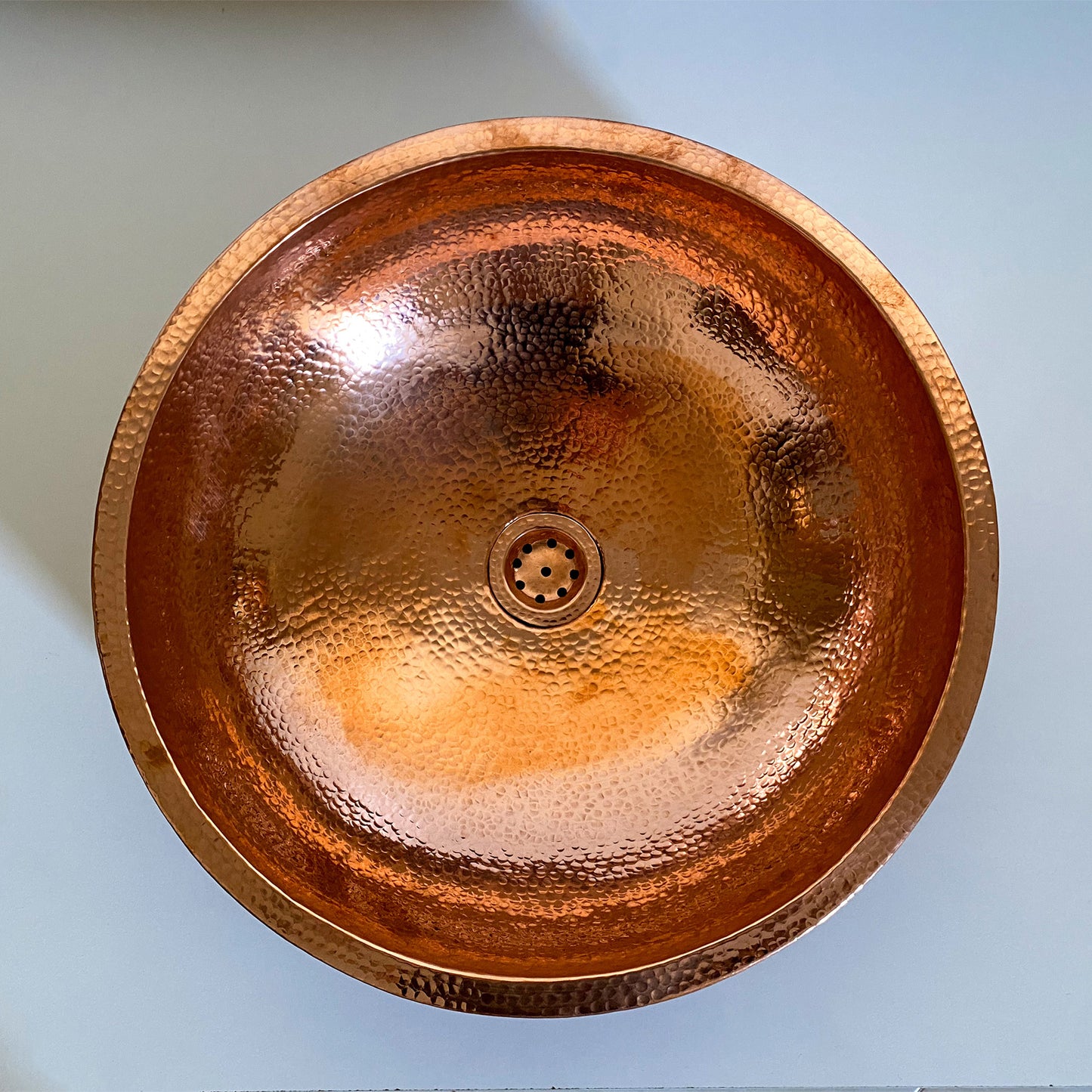 Hand Engraved Vanity Bathroom Copper Sink