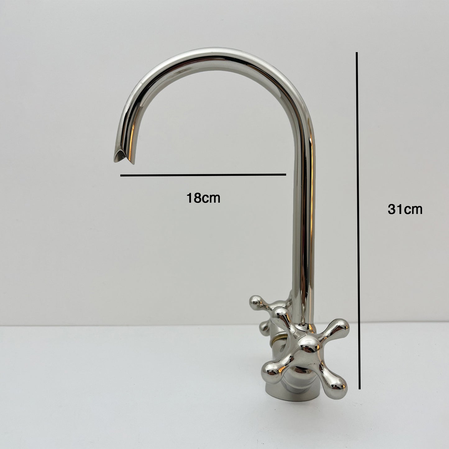 Single Hole Bathroom Sink Faucet - Polished Nickel Bathroom Faucet