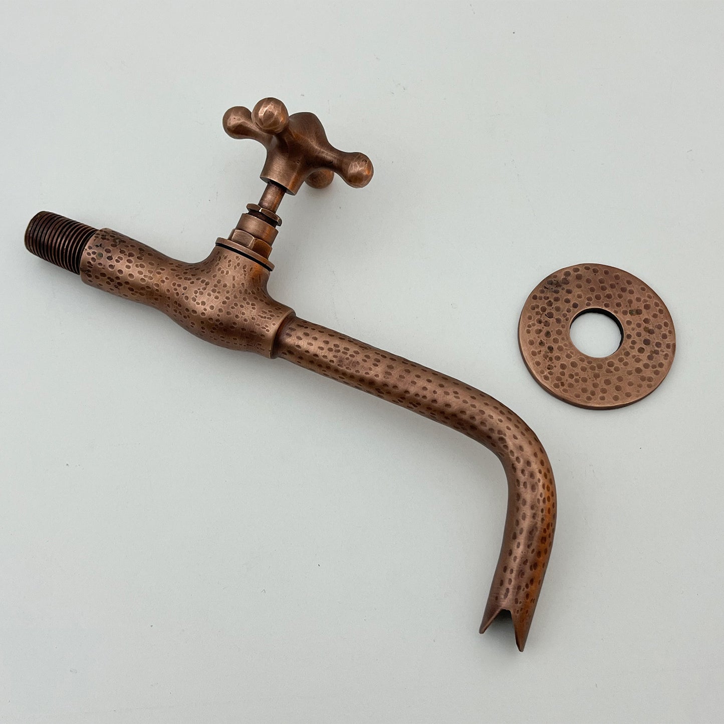 Copper Finish Bathroom Wall Tap