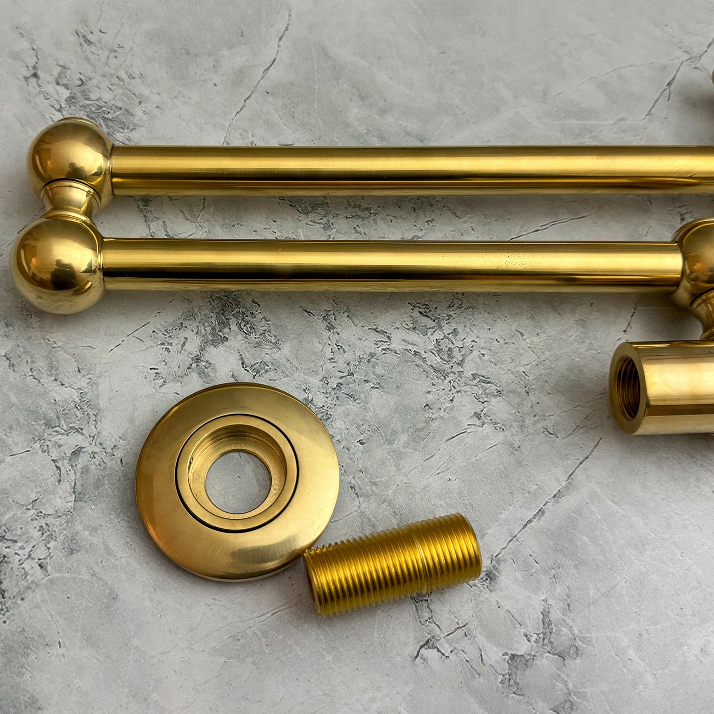 Brass Pot Filler Kitchen Faucet